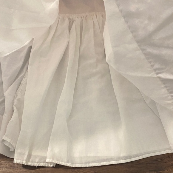 Little Louanne White Smocked Dress with Rainbow Smocking Size 3T - Picture 4 of 5